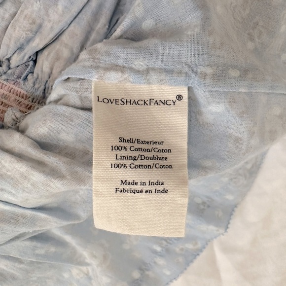 Loveshackfancy Ensley tiered puff sleeve floral mini dress - Picture 9 of 11